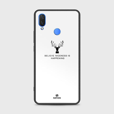 Huawei Nova 3 Cover - Nice Series - HQ Ultra Shine Premium Infinity Glass Soft Silicon Borders Case