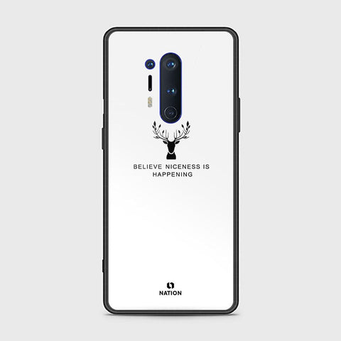 OnePlus 8 Pro Cover - Nice Series - HQ Ultra Shine Premium Infinity Glass Soft Silicon Borders Case