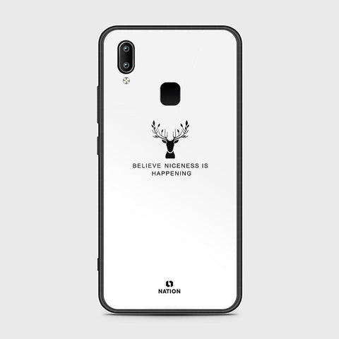 Vivo Y85 Cover - Nice Series - HQ Ultra Shine Premium Infinity Glass Soft Silicon Borders Case