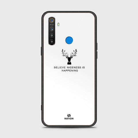 Realme 6i Cover - Nice Series - HQ Ultra Shine Premium Infinity Glass Soft Silicon Borders Case