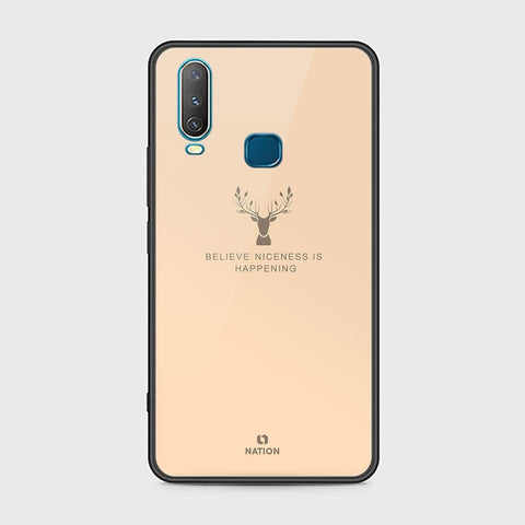 Vivo Y15 Cover - Nice Series - HQ Ultra Shine Premium Infinity Glass Soft Silicon Borders Case