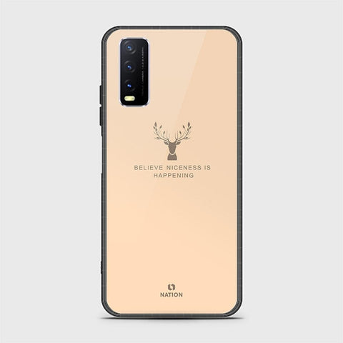 Vivo Y20s Cover - Nice Series - HQ Ultra Shine Premium Infinity Glass Soft Silicon Borders Case