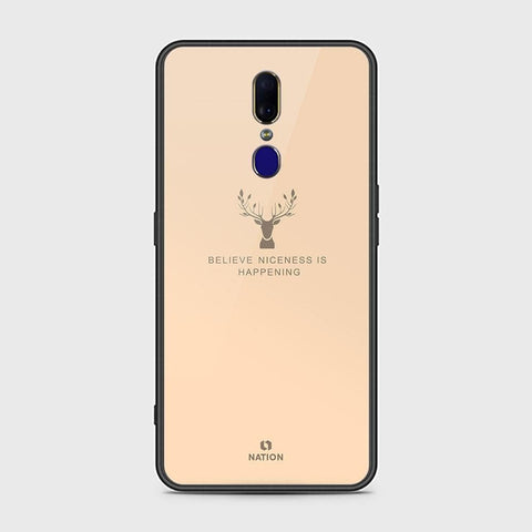 Oppo A9x Cover - Nice Series - HQ Ultra Shine Premium Infinity Glass Soft Silicon Borders Case