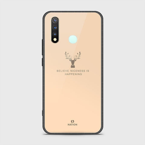 Vivo Y19 Cover - Nice Series - HQ Ultra Shine Premium Infinity Glass Soft Silicon Borders Case