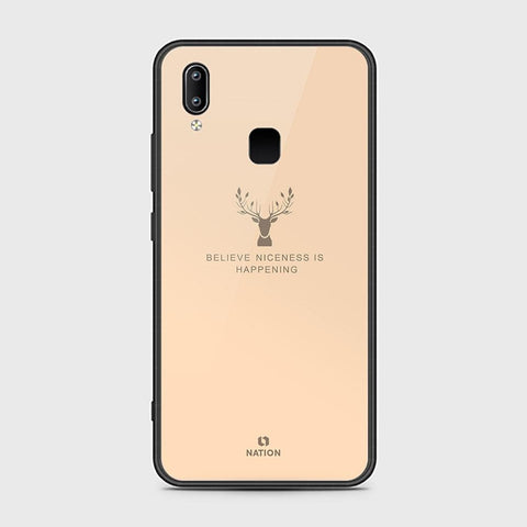 Vivo Y85 Cover - Nice Series - HQ Ultra Shine Premium Infinity Glass Soft Silicon Borders Case