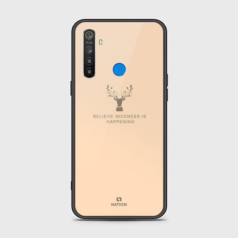 Realme 6i Cover - Nice Series - HQ Ultra Shine Premium Infinity Glass Soft Silicon Borders Case