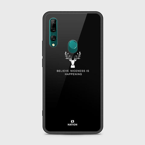 Honor 9X Cover - Nice Series - HQ Ultra Shine Premium Infinity Glass Soft Silicon Borders Case