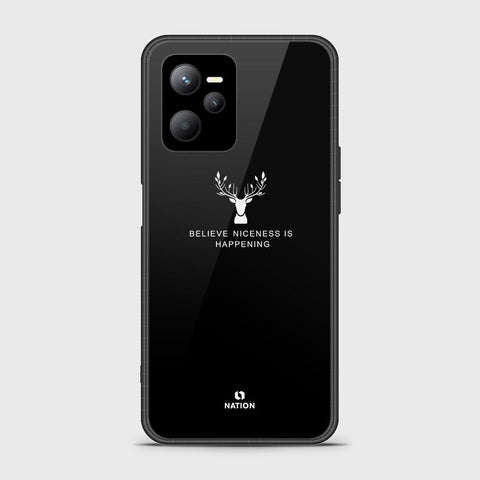 Realme Narzo 50A Prime Cover- Nice Series - HQ Ultra Shine Premium Infinity Glass Soft Silicon Borders Case