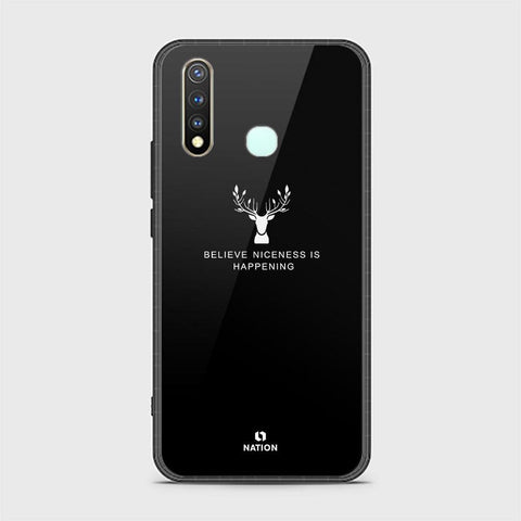 Vivo Y19 Cover - Nice Series - HQ Ultra Shine Premium Infinity Glass Soft Silicon Borders Case