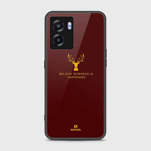 Realme V23 Cover- Nice Series - HQ Ultra Shine Premium Infinity Glass Soft Silicon Borders Case