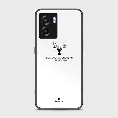 Realme V23 Cover- Nice Series - HQ Ultra Shine Premium Infinity Glass Soft Silicon Borders Case