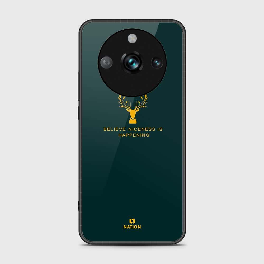 Realme 11 Pro Plus Cover- Nice Series - HQ Ultra Shine Premium Infinity Glass Soft Silicon Borders Case