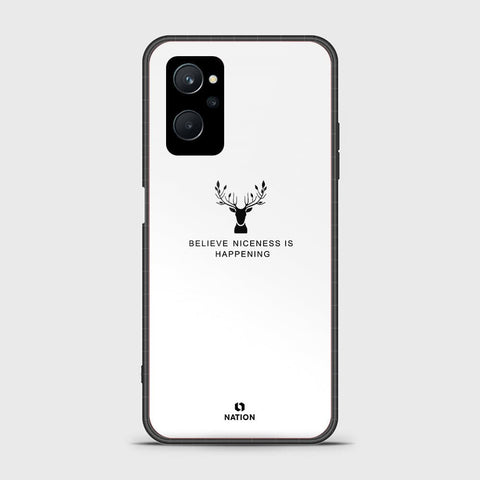 Realme 9i Cover - Nice Series - HQ Ultra Shine Premium Infinity Glass Soft Silicon Borders Case