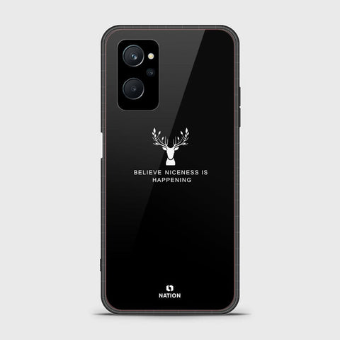 Realme 9i Cover - Nice Series - HQ Ultra Shine Premium Infinity Glass Soft Silicon Borders Case