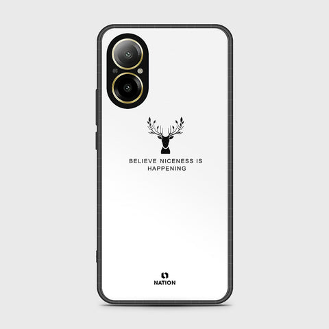 Realme C67 4G Cover- Nice Series - HQ Ultra Shine Premium Infinity Glass Soft Silicon Borders Case