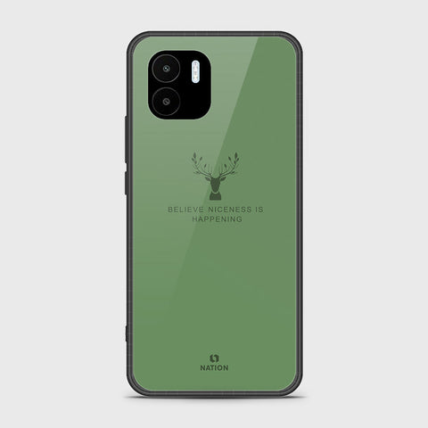 Xiaomi Redmi A2 2023 Cover - Nice Series - HQ Ultra Shine Premium Infinity Glass Soft Silicon Borders Case