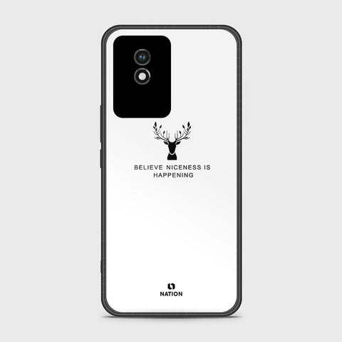 Vivo Y02A Cover- Nice Series - HQ Ultra Shine Premium Infinity Glass Soft Silicon Borders Case