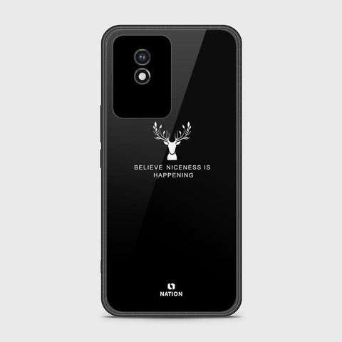 Vivo Y02A Cover- Nice Series - HQ Ultra Shine Premium Infinity Glass Soft Silicon Borders Case