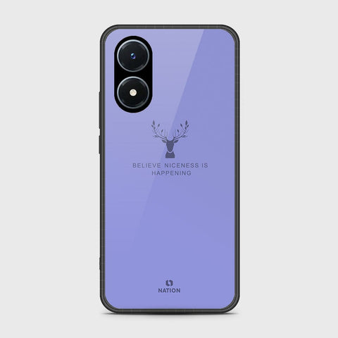 Vivo Y02s Cover- Nice Series - HQ Ultra Shine Premium Infinity Glass Soft Silicon Borders Case