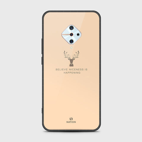 Vivo Y9s Cover- Nice Series - HQ Ultra Shine Premium Infinity Glass Soft Silicon Borders Case