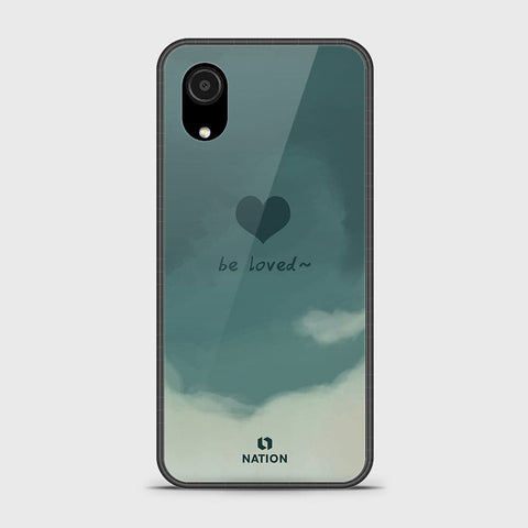 Samsung Galaxy A03 Core Cover - Onation Heart Series - HQ Ultra Shine Premium Infinity Glass Soft Silicon Borders Case