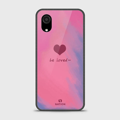 Samsung Galaxy A03 Core Cover - Onation Heart Series - HQ Ultra Shine Premium Infinity Glass Soft Silicon Borders Case