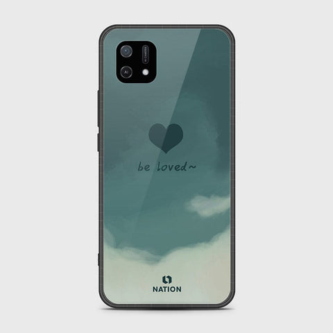 Oppo A16e Cover- Onation Heart Series - HQ Ultra Shine Premium Infinity Glass Soft Silicon Borders Case