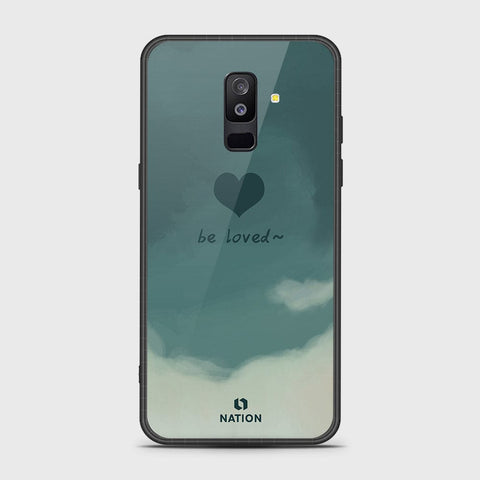 Samsung Galaxy A6 Plus 2018 Cover- Onation Heart Series - HQ Ultra Shine Premium Infinity Glass Soft Silicon Borders Case