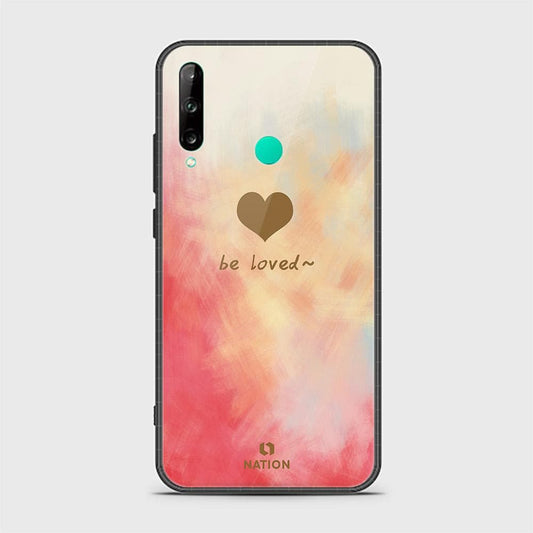 Huawei P40 lite E Cover - ONation Heart Series - HQ Ultra Shine Premium Infinity Glass Soft Silicon Borders Case