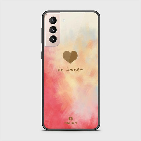 Samsung Galaxy S22 Plus 5G Cover - Onation Heart Series - HQ Ultra Shine Premium Infinity Glass Soft Silicon Borders Case