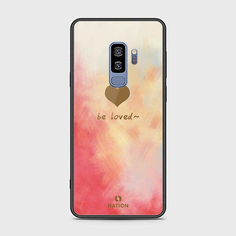 Samsung Galaxy S9 Plus Cover - Onation Heart Series - HQ Ultra Shine Premium Infinity Glass Soft Silicon Borders Case