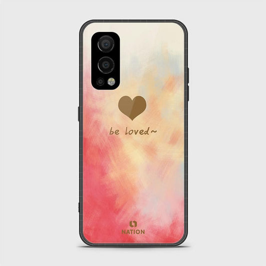 OnePlus Nord 2 Cover - Onation Heart Series - HQ Ultra Shine Premium Infinity Glass Soft Silicon Borders Case