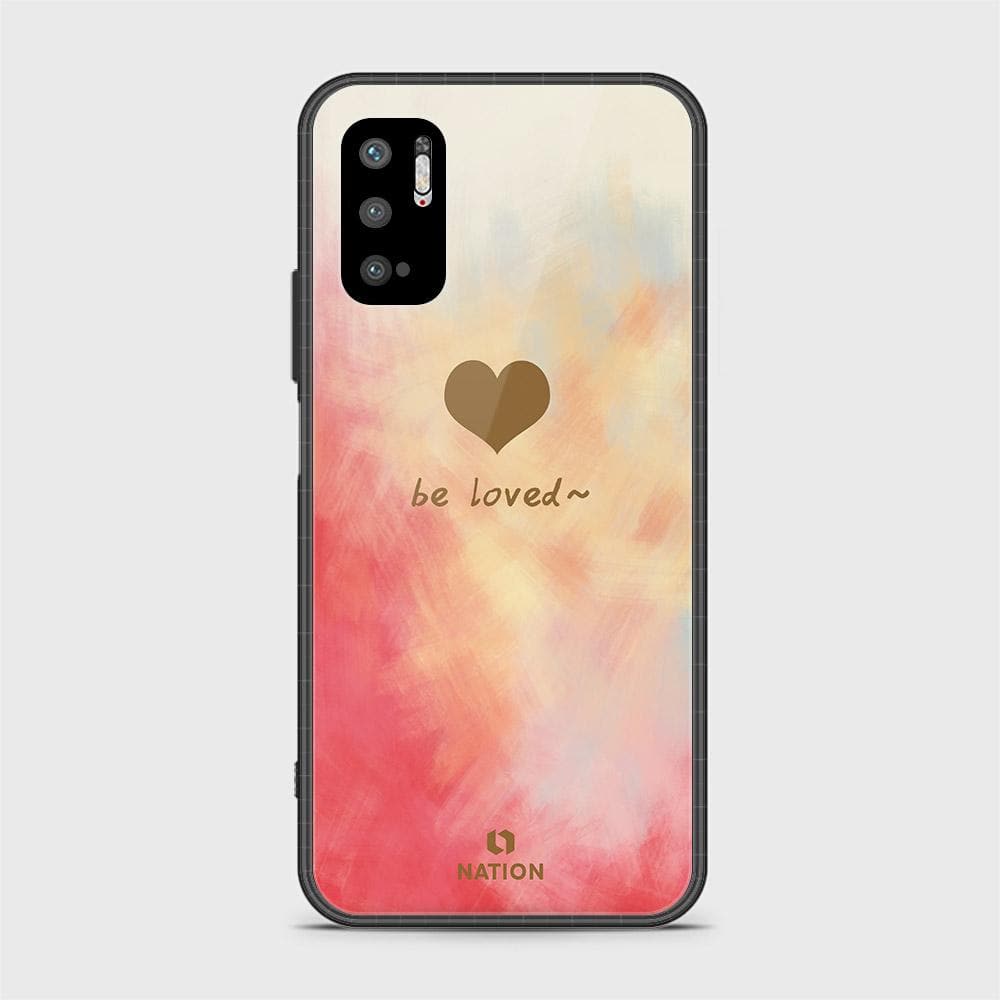 Xiaomi Redmi Note 10 5G Cover - Onation Heart Series - HQ Ultra Shine Premium Infinity Glass Soft Silicon Borders Case