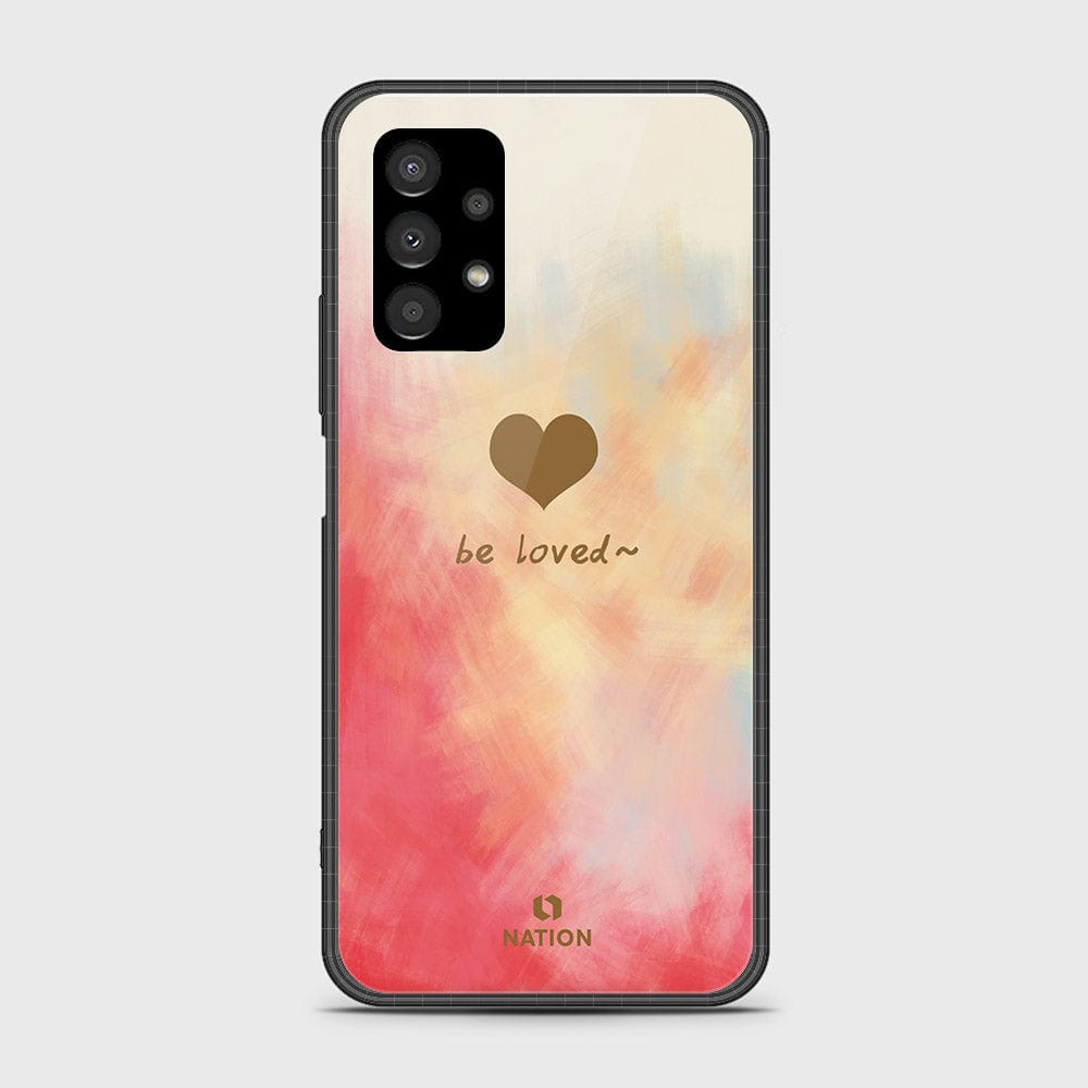 Samsung Galaxy A13 4G Cover- Onation Heart Series - HQ Ultra Shine Premium Infinity Glass Soft Silicon Borders Case