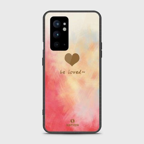 OnePlus 9RT 5G Cover- Onation Heart Series - HQ Ultra Shine Premium Infinity Glass Soft Silicon Borders Case