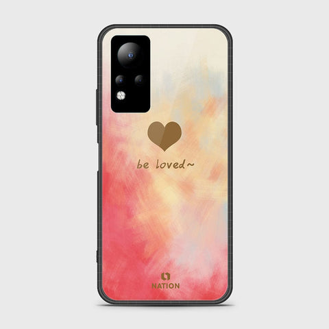 Infinix Note 11 Cover- Onation Heart Series - HQ Ultra Shine Premium Infinity Glass Soft Silicon Borders Case