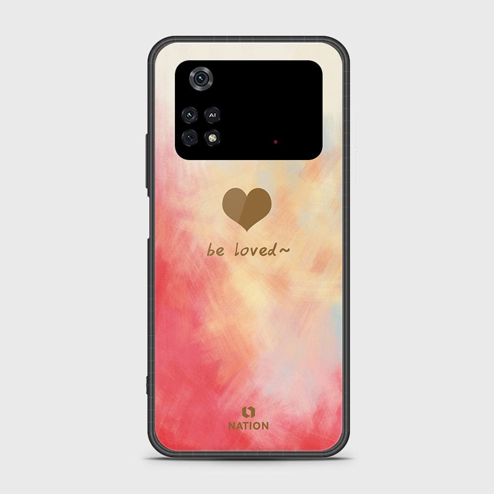 Xiaomi Poco M4 Pro 4G Cover- Onation Heart Series - HQ Ultra Shine Premium Infinity Glass Soft Silicon Borders Case