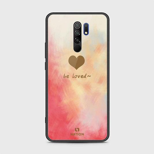 Xiaomi Redmi 9 Cover - ONation Heart Series - HQ Ultra Shine Premium Infinity Glass Soft Silicon Borders Case