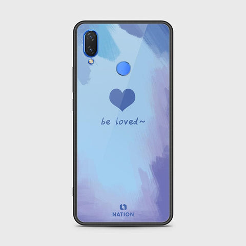 Huawei Honor 8C Cover - ONation Heart Series - HQ Ultra Shine Premium Infinity Glass Soft Silicon Borders Case