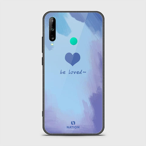 Huawei P40 lite E Cover - ONation Heart Series - HQ Ultra Shine Premium Infinity Glass Soft Silicon Borders Case