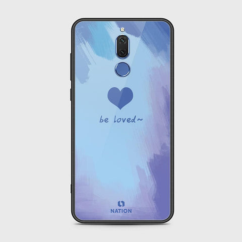 Huawei Mate 10 Lite Cover - ONation Heart Series - HQ Ultra Shine Premium Infinity Glass Soft Silicon Borders Case