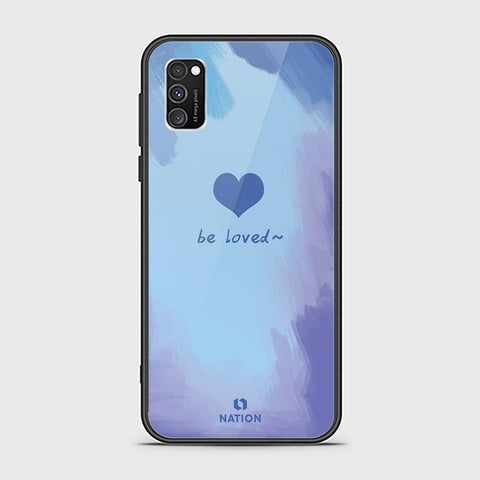 Samsung Galaxy M02s Cover - ONation Heart Series - HQ Ultra Shine Premium Infinity Glass Soft Silicon Borders Case