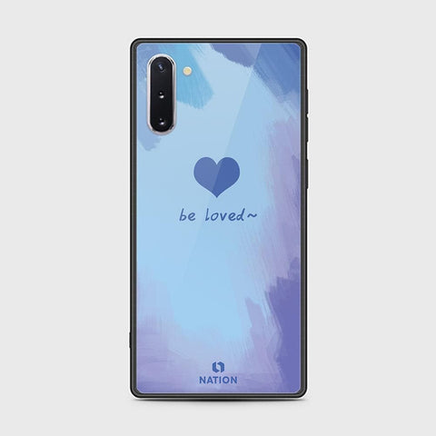 Samsung Galaxy Note 10 Cover - Onation Heart Series - HQ Ultra Shine Premium Infinity Glass Soft Silicon Borders Case