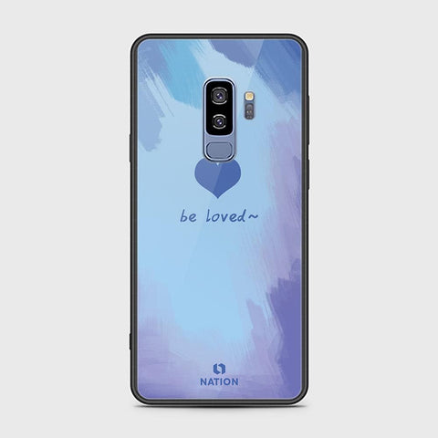 Samsung Galaxy S9 Plus Cover - Onation Heart Series - HQ Ultra Shine Premium Infinity Glass Soft Silicon Borders Case