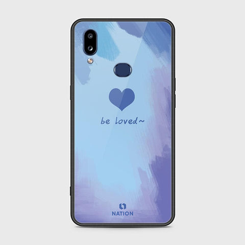 Samsung Galaxy A10s Cover - Onation Heart Series - HQ Ultra Shine Premium Infinity Glass Soft Silicon Borders Case
