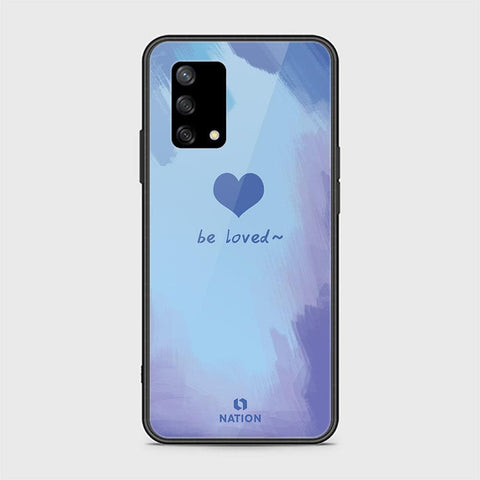 Oppo F19s Cover - Onation Heart Series - HQ Ultra Shine Premium Infinity Glass Soft Silicon Borders Case