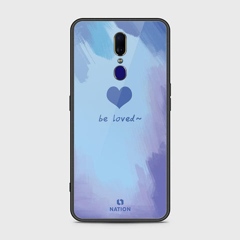 Oppo F11 Cover - Onation Heart Series - HQ Ultra Shine Premium Infinity Glass Soft Silicon Borders Case