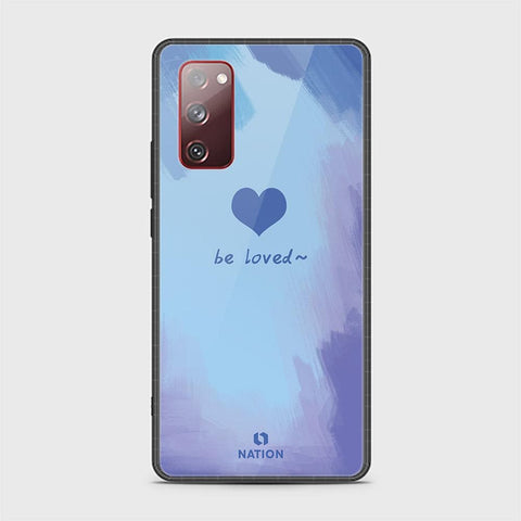 Samsung Galaxy S20 FE Cover - ONation Heart Series - HQ Ultra Shine Premium Infinity Glass Soft Silicon Borders Case