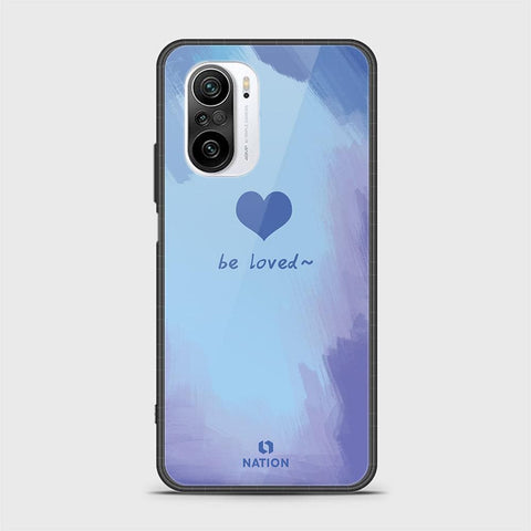 Xiaomi Redmi K40 Pro Cover - Onation Heart Series - HQ Ultra Shine Premium Infinity Glass Soft Silicon Borders Case