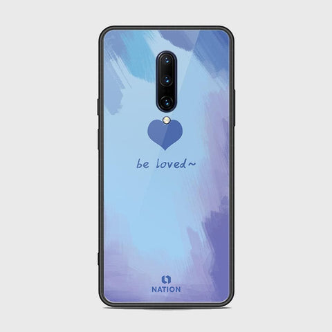 OnePlus 7 Pro Cover - Onation Heart Series - HQ Ultra Shine Premium Infinity Glass Soft Silicon Borders Case